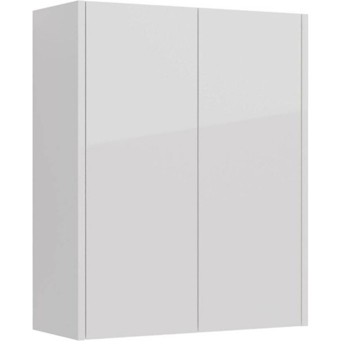 Шкаф LEMARK COMBI 60 см подвесной, 2-х дверный, белый глянец LM03C60SH
